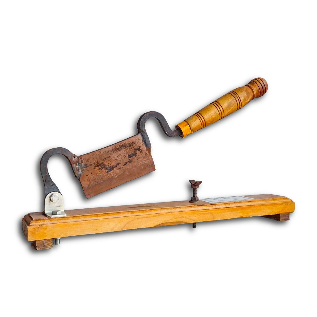 Raw Mango Cutter for Pickle Making on a white background