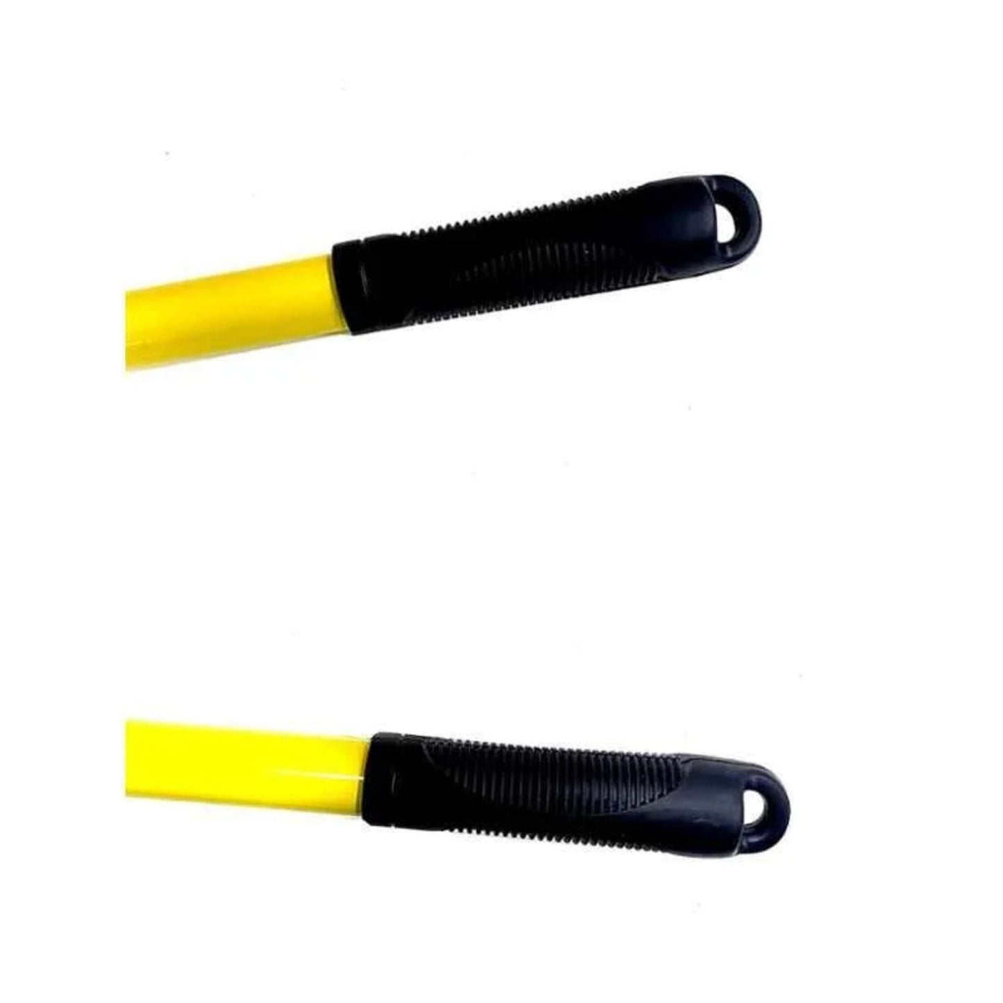 Black rubber Handle grips on a white background