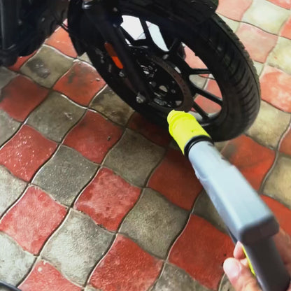 Swastik Pro 220 Pressure washer use to wash bike